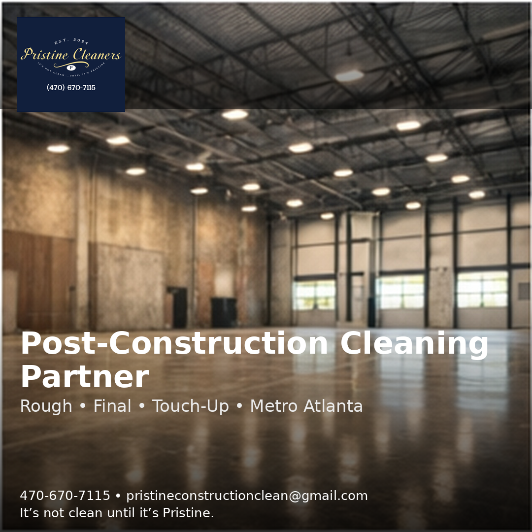 post construction cleaning